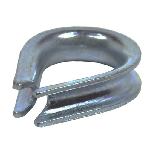 Steel Wire Rope Thimbles, Galvanised, 6mm - Pack of 10