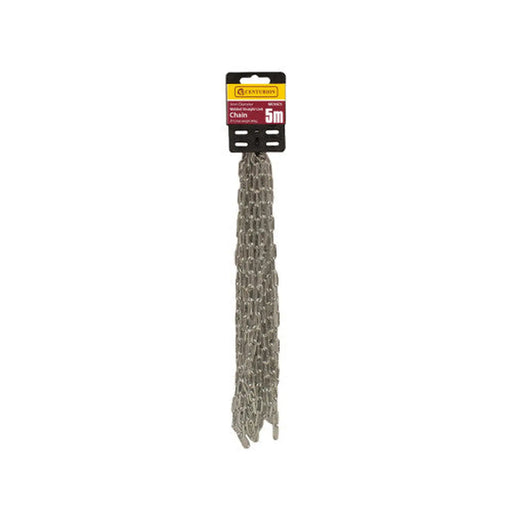 Steel Welded Straight Link Pre Cut Chain, Zinc Plated, 3mm x 21mm x - Pack of 5