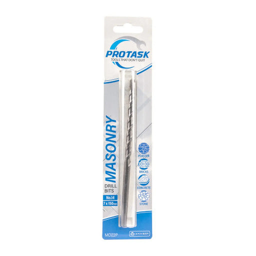 Protask Masonry Drill Bit Medium Series No.14 (7 x 150mm) - Pack of 5