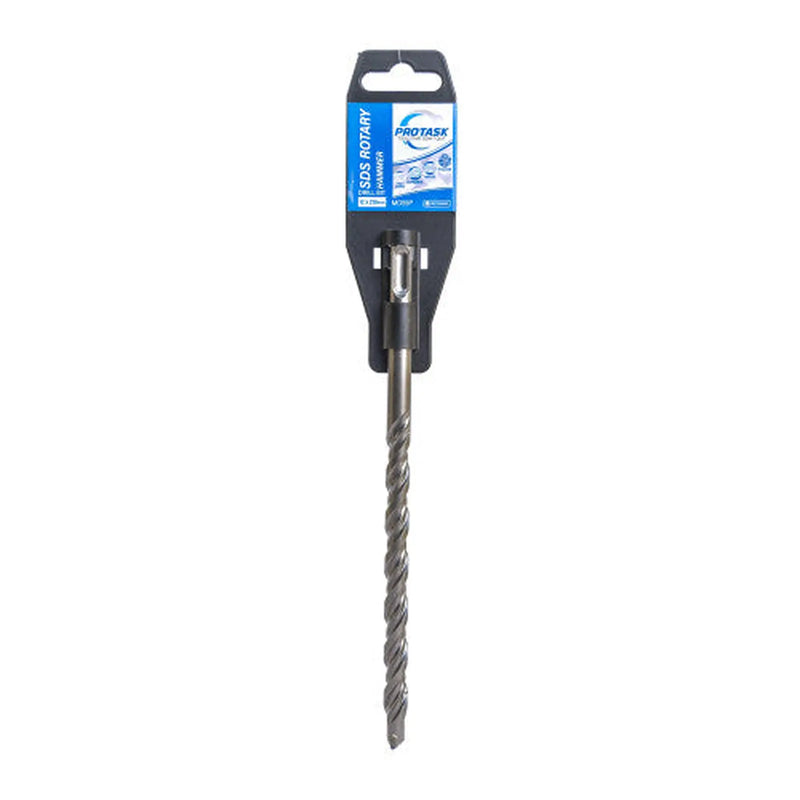 ProTask SDS-Plus Rotary Hammer Drill Bits 12mm x 210mm - Pack of 5