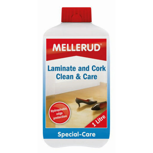 Laminate and Cork Clean & Care, 1 Litre - Pack of 4