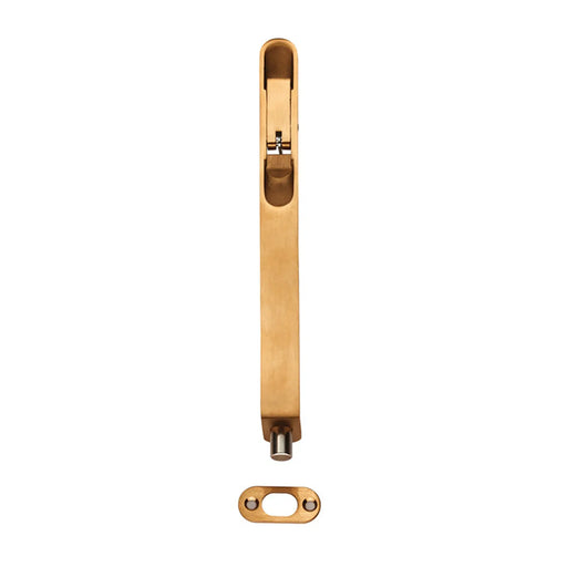 203 X 20Mm Lever Action Flush Bolt - Radius - Satin PVD 203mm