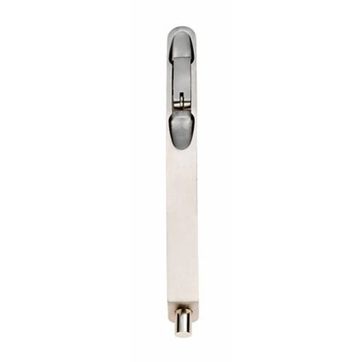 203 X 20Mm Lever Action Flush Bolt - Radius - Satin Stainless Steel 203x20x40