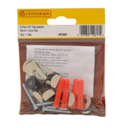 4 Part NP Adjustable Mirror Clips Set - Pack of 5