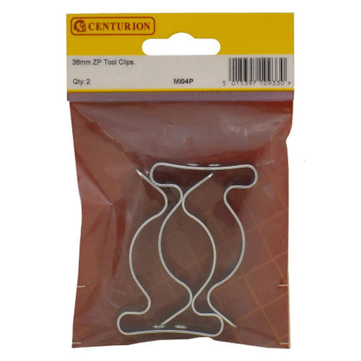 38mm ZP Tool Clips (Pack of 2) - Pack of 5