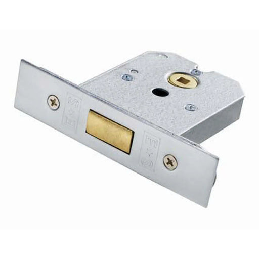 Flat Dead 64Mm - Satin Chrome