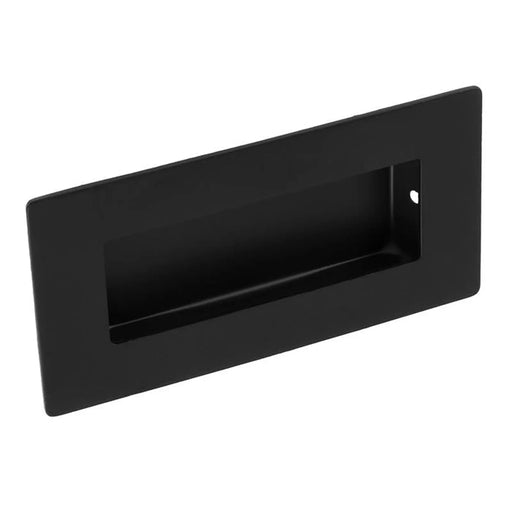 102 X 50Mm - Flush Pull - Rectangular - Matt Black