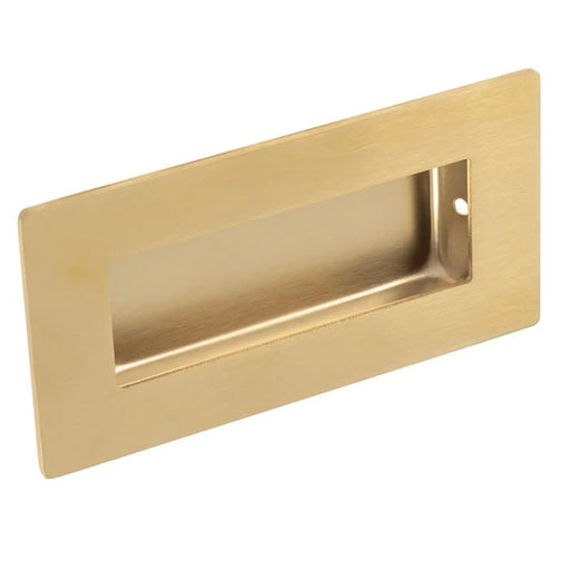102 X 50Mm - Flush Pull - Rectangular - Satin PVD