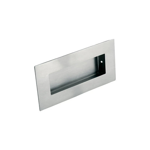 102 X 50Mm - Flush Pull - Rectangular - Satin Stainless Steel