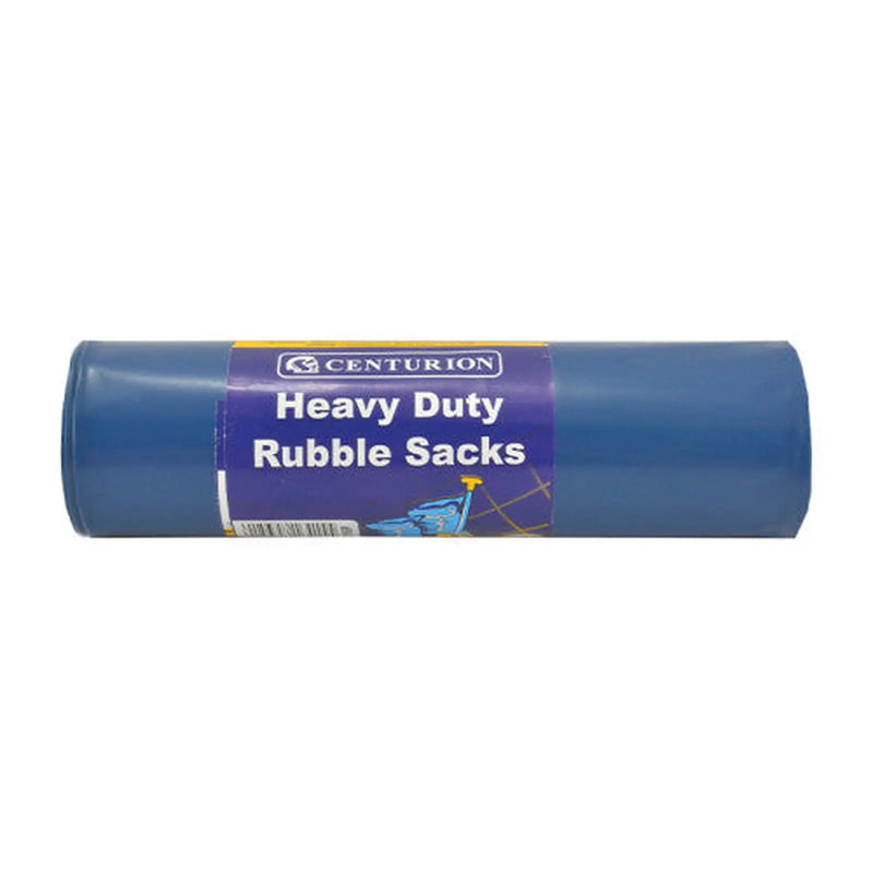 Heavy Duty Rubble Sacks, Blue, 30kg Capacity - Pack of 5