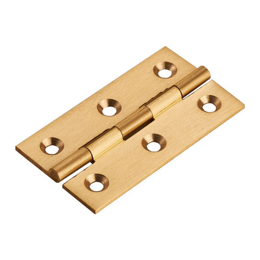 64 X 35 X 2Mm Cabinet Hinge C/W Screws (Pair) - Self Colour 64 x 35 x 2