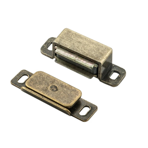 46 X 15 X 14Mm - Steel Magnetic Catch - 6Kg Pull - Florentine Bronze 46 x 15 x 14