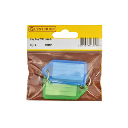 Key Tag With Insert (Pack of 2) - Pack of 5