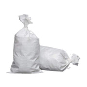 Heavy Duty Rubble Sacks, White, 30kg Capacity (3ft x 2ft) - Pack of 12