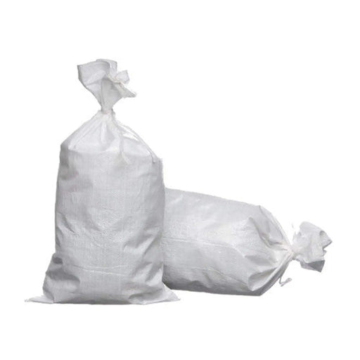 Heavy Duty Rubble Sacks, White, 30kg Capacity (3ft x 2ft) - Pack of 12