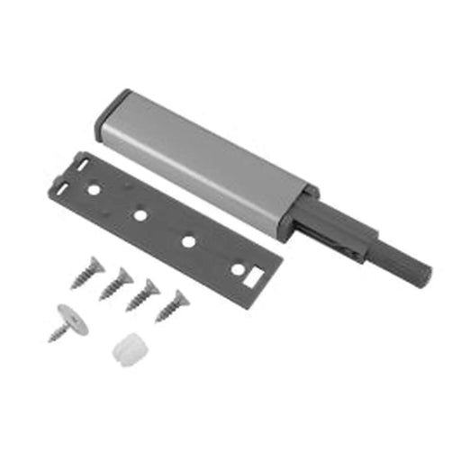 90Mm Push To Open Catch - Silver