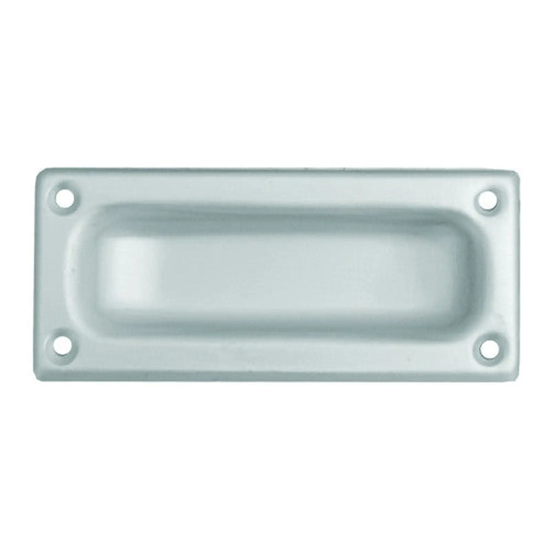 Flush Pulls, Satin Anodised Aluminium, 90mm - Pack of 5