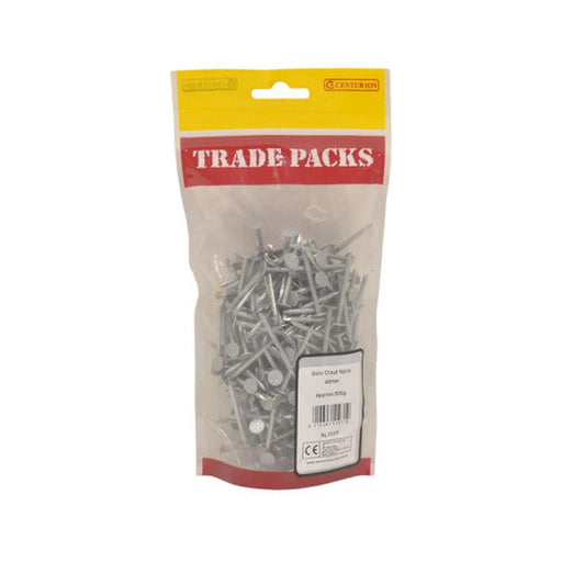 Clout Nails - Galvanised - 40mm - (500g Pack) - Pack of 5