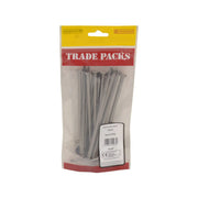 Bright Round Wire Nails - Steel - 150mm - (500g Pack) - Pack of 5