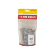 Bright Oval Wire Nails - Steel - 100mm - (500g Pack) - Pack of 5