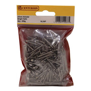 25mm Bright Annular Ring Nails - Pack of 5