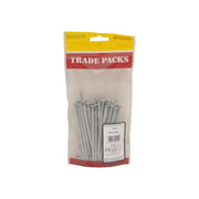 Round Wire Nails - Galvanised - 100mm - (500g Pack) - Pack of 5