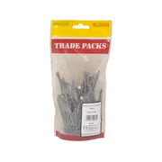 Bright Annular Ring Nails - Steel - 65mm - (500g Pack) - Pack of 5