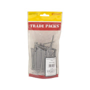 Bright Annular Ring Nails - Steel - 75mm - (500g Pack) - Pack of 5