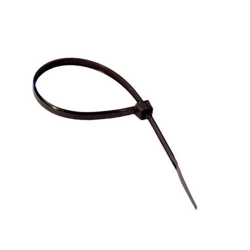 Black Cable Ties, (100mm x 2.5mm) Pack of 100 - Pack of 5
