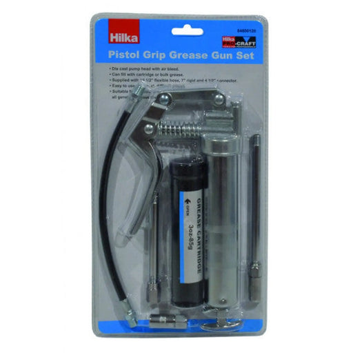 Hilka Grease Gun Kit, 120cc