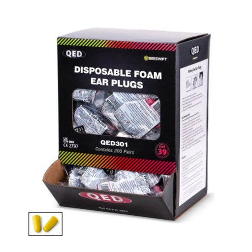 SNR 37db Standard Ear Plugs - Min Order 6