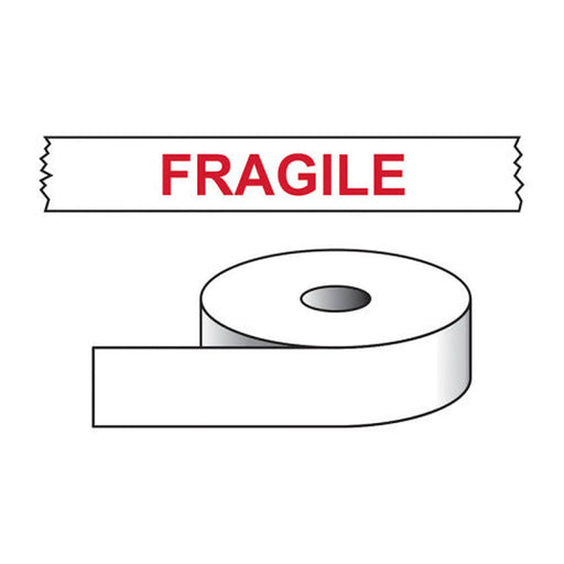 Fragile Printed Tape - 50mm x 66m - Min Order 2