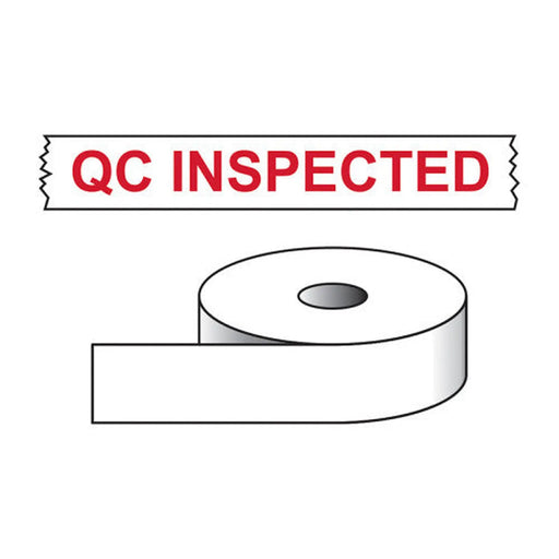 QC Inspected Printed Tape - 50mm x 66m - Min Order 2