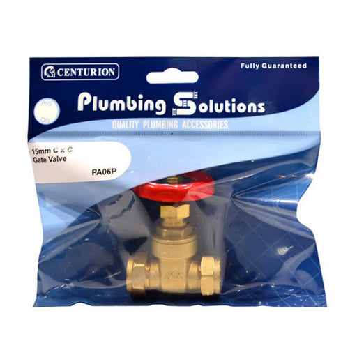 15mm C x C Gate Valve - Pack of 3