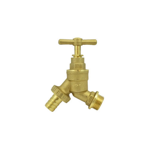 Garden Hose Tap, Brass, 1/2 " - Pack of 3