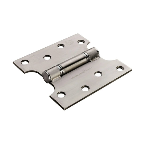 102 X 102 X 3Mm Parliament Hinge Grade 13 C/W Screws (Pair) - Satin Stainless Steel