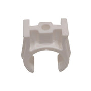 15mm Plastic Snap Fix Pipe Clips - Pack of 100