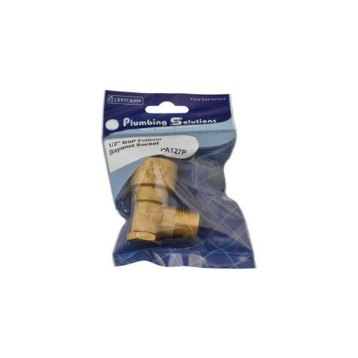 1/2" BSP Female Bayonet Socket - Pack of 3