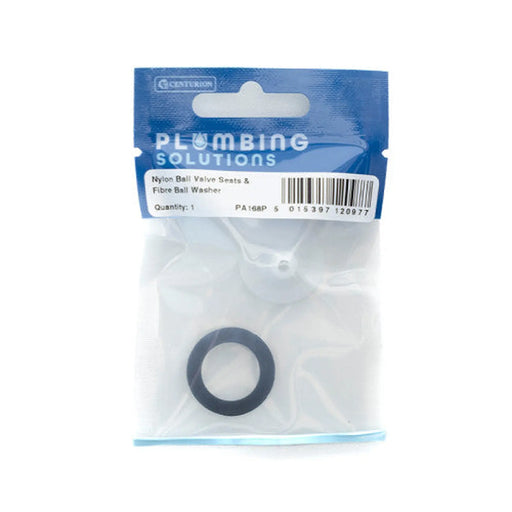 Nylon Ball Valve Seats with Fibre Ball Valve Washer - Pack of 5