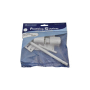 Plastic Toilet Seat Hinges - White - Pack of 5
