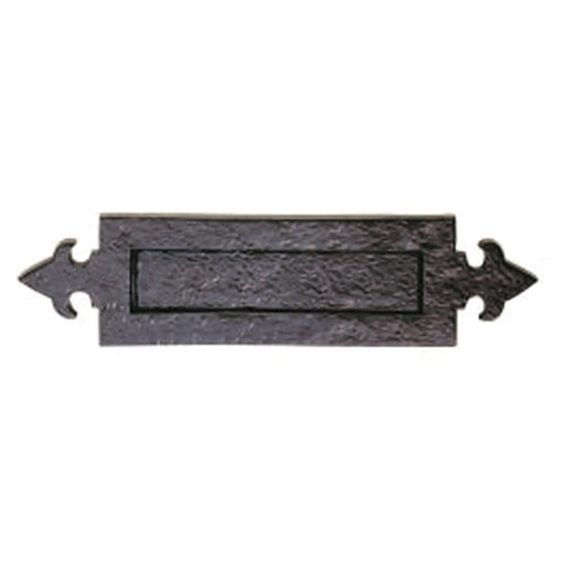 Fleur De Lys Letter Plate - Black Antique 365 X 90