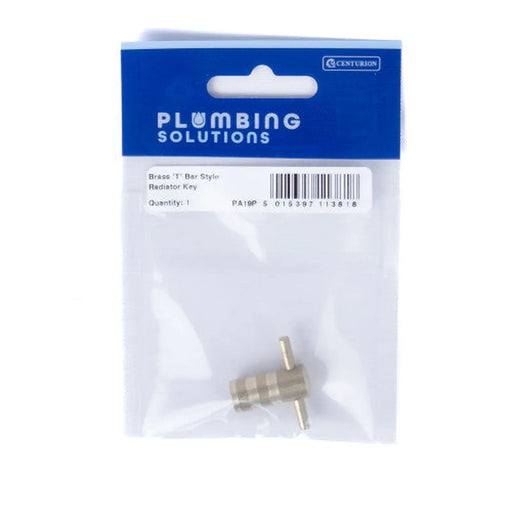 Radiator Key - Brass T Bar Style - Pack of 5