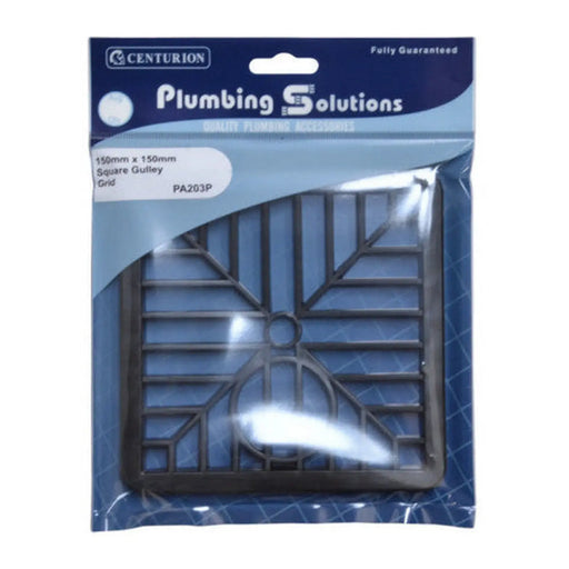 Gulley Grid Drain Cover - Square - 150mm x 150mm - Pack of 5