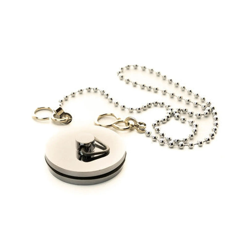 1 3/4 Basin Plug & Chain - Chrome Plated - Pack of 5