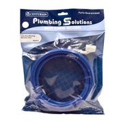 2.5m Washing Machine Hose - Blue - Pack of 3