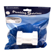 32mm Plastic Compression Straight Coupling - Pack of 4