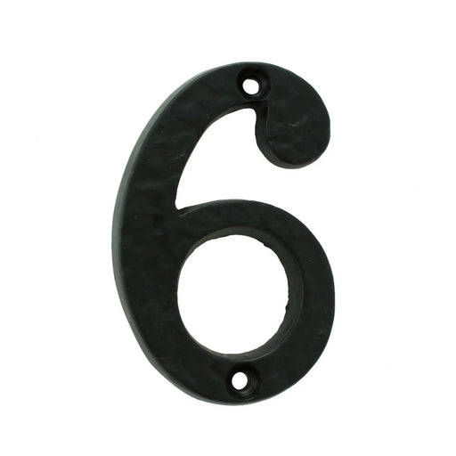 Numeral Face Fix (No 6/9) - Black Antique 76MM