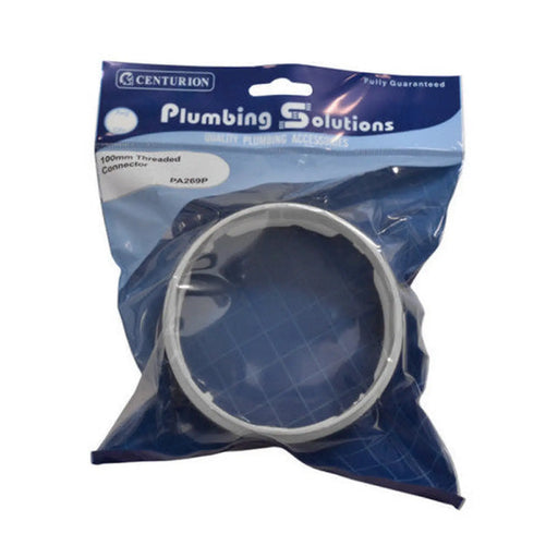 100mm Threaded Connector - Pack of 5
