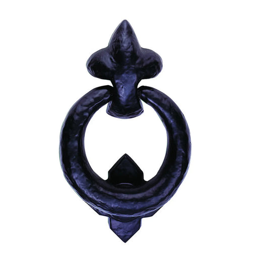 Ring Door Knocker - Black Antique 95 MM