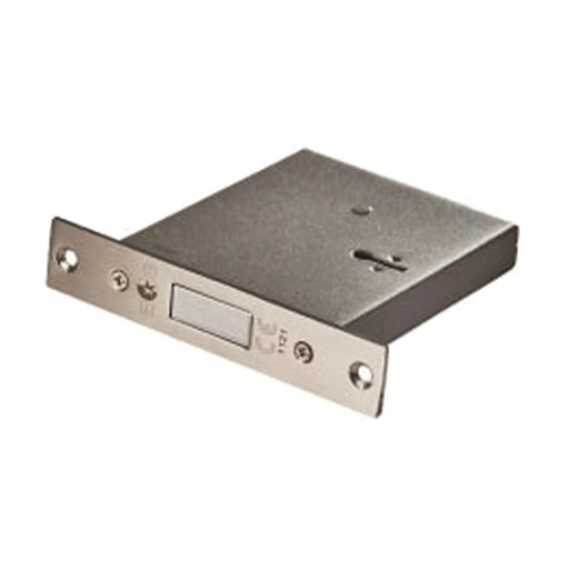 102Mm Fb2 Deadlock - Square - Satin Stainless Steel